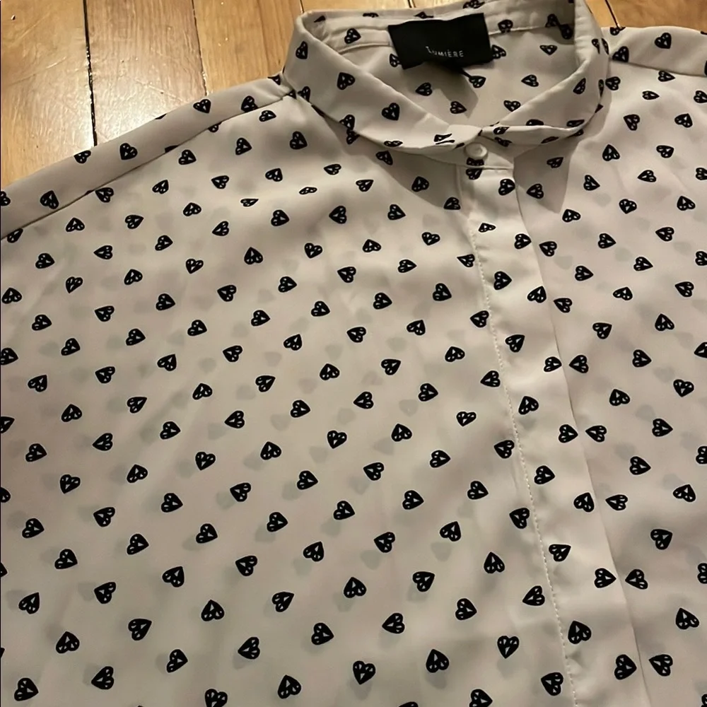 ⚡️Flash Sale ⚡️ Lumière Patterned Shirt - Picture 3 of 6